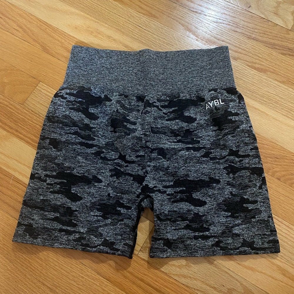 AYBL camo shorts